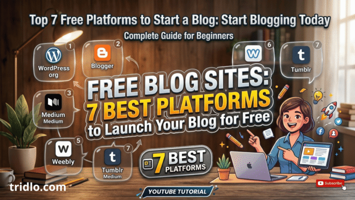 Free Blog Sites 7 Best Platforms to Launch Your Blog for Free