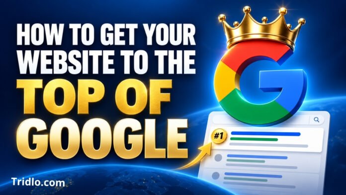 How to Get Your Website to the Top of Google