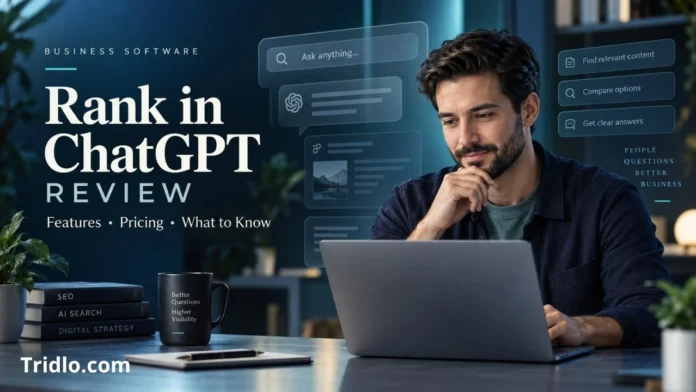 Rank in ChatGPT Review Features, Pricing, and Buying Risks