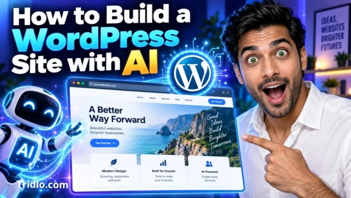 how to build a wordpress site